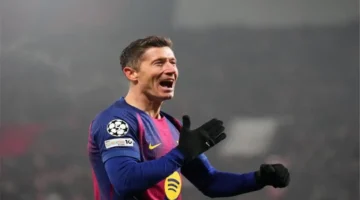 ليفاندوفسكي يكشف تطورات مستقبله الغامض وحقيقة أهدافه القادمة مع نادي برشلونة